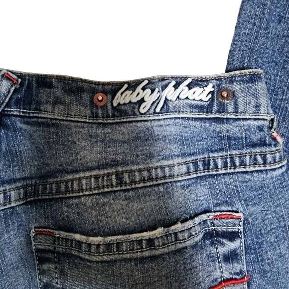 Baby Phat Y2K Size 9 Bootcut Light Wash Low Rise Jeans - Picture 13 of 15